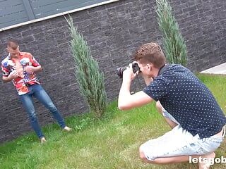 Fotoshooting wird zur bi-orgie - letsgobi