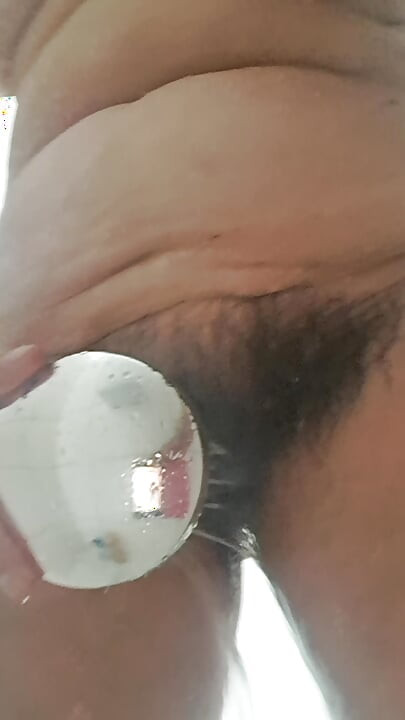 stepMom cooling down her hot body