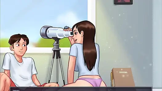 Yaz mevsimi efsanesi: Jenny sonunda beni web kamerasında sikiyor