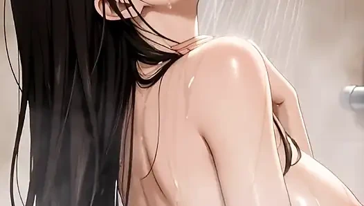 Супер горячая Babli принимает обнаженный душ