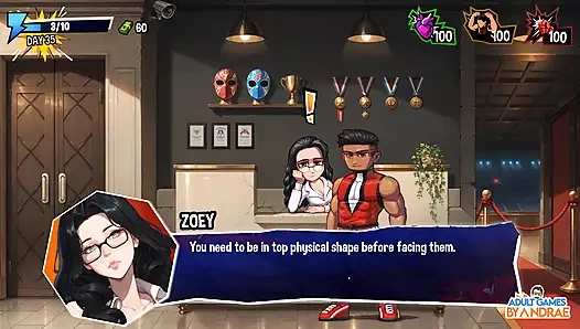 Ep2: Femboy Futa Mania - Rückkampf Mit Mintwhip Nach 35 Trainingstagen