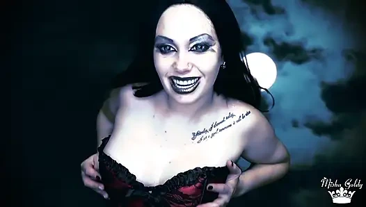 Zalim Banshee ağzına boşaldıktan sonra seni yalayacak ve tekrar tekrar diriltecek