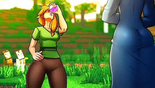 Minecraft Parody Hornycraft Karakter Galeri Game Penuh Keajaiban Trader