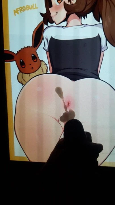 Cum Tribute Trainer Elaine Pokemon Let's Go