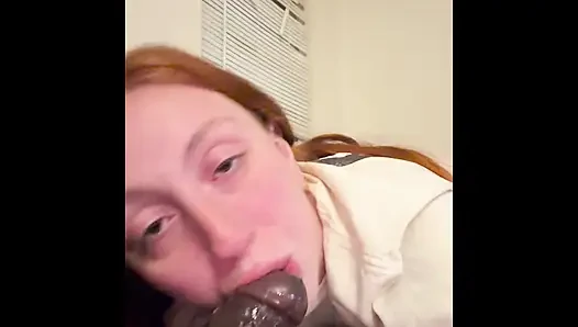 Hot Throat Sex with Your Favorite Redhead PAWG