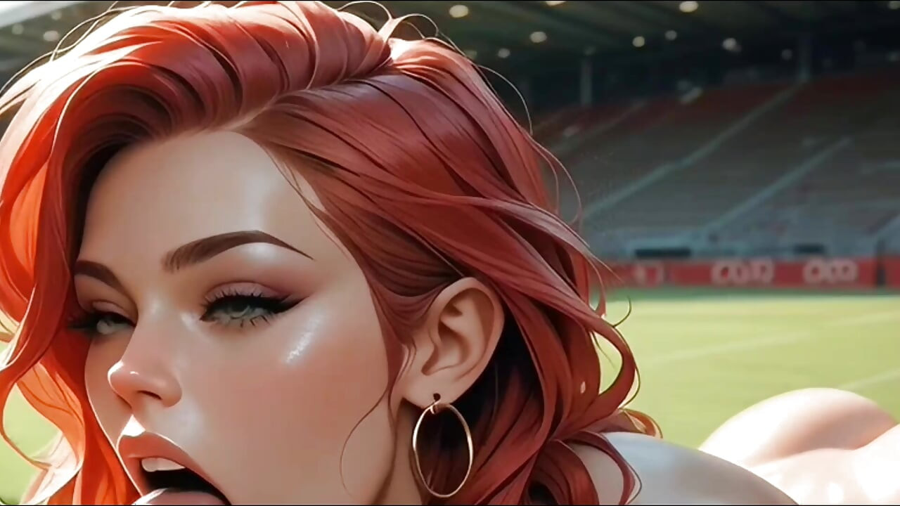 Kelly auf dem Fußballplatz (PleasureSex16)