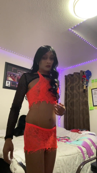 INDIAN FEM BOY CROSS DRESSER SHE MALE SISSY SLUT WHRE WHORE BOY BULGE DICK SMALL TITS | Clip 1