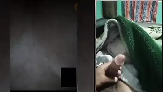 Pakistani Desi sexy girl full sexy fucking hard dirty talk with her boyfriend live call sex on WhatsApp
