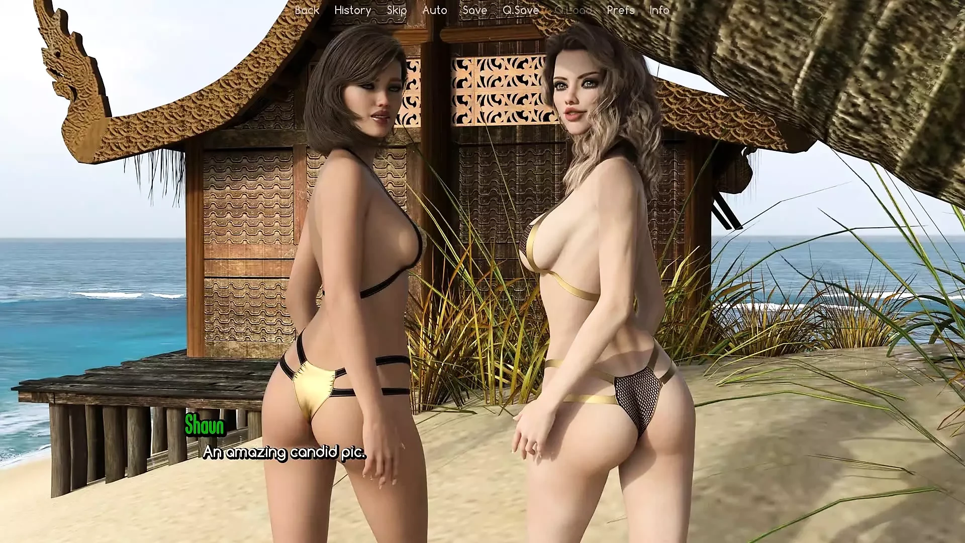 A Life Worth Living: Erotic Photoshoot on the Beach - Episode 46