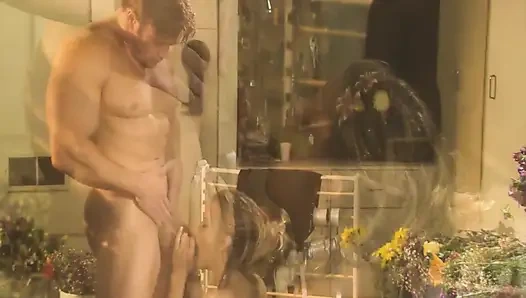 Girls in Heat Scene-2_exuberant Blonde Housewife Getting Fucked Hard in the Ass and Covered in Semen