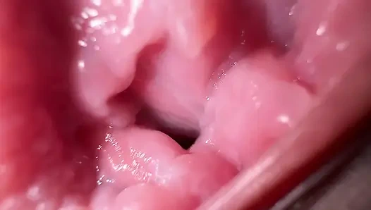 Close up wide pussy spreading and dirty talk, Sexy Mia wants to cum with you