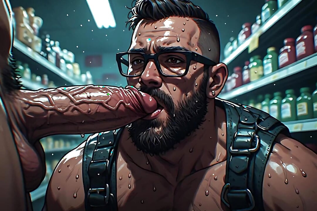 Convenience Store Sucking Art