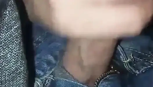 We almost got caught, jerking off in public!