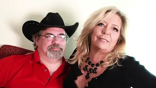 Sexy big boobs blonde loves the young cock in pussy in mouth