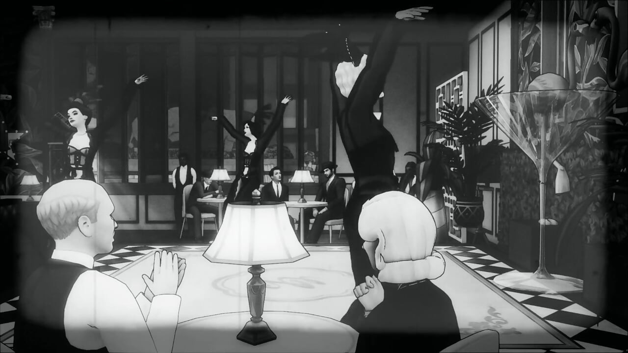 1940 style Burlesque sluts getting spanked and fucked hard