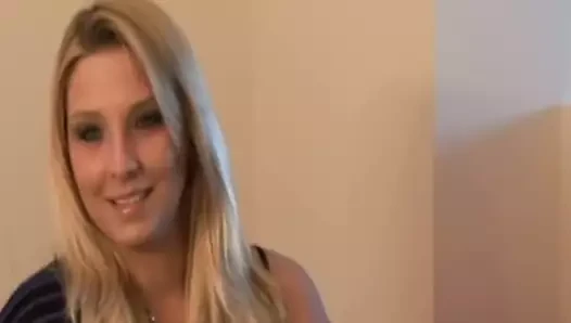 Real 18yo amateur creampied in shavedpussy