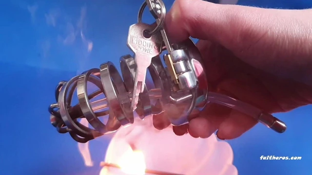 Chastity Device Tease By Money Mistress