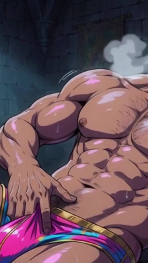 Ai Muscular Men Castle Seduction
