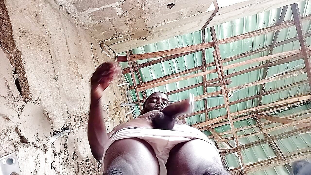 I fuck a twinky with my big cock in an uncompleted building