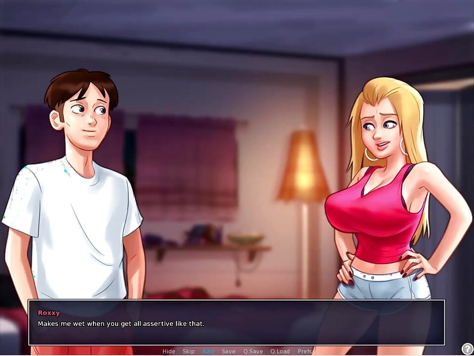 Summertime Saga - Johannes fucked Odette, Johannes fucked Maria, Eva had her baby