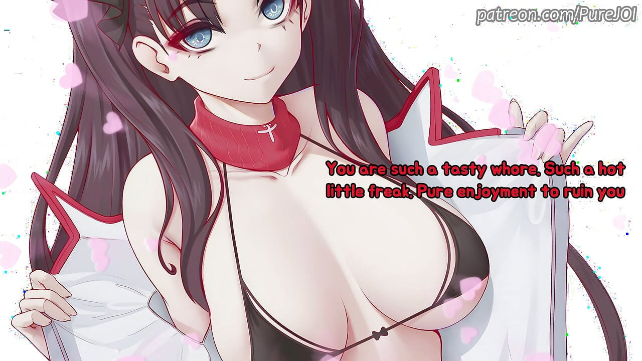 Rin Tohsaka te fait jouir rapidement pour s’amuser (quickshot coaching masturbatoire)