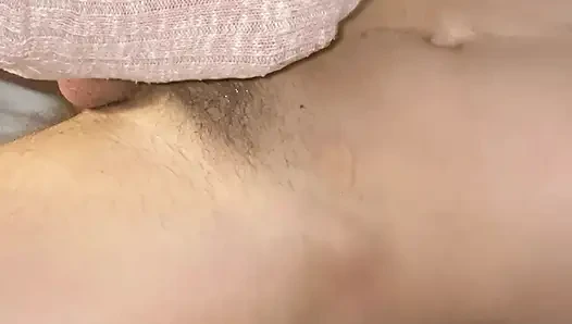 My stepbrother wanted me to cum him off with warm socks