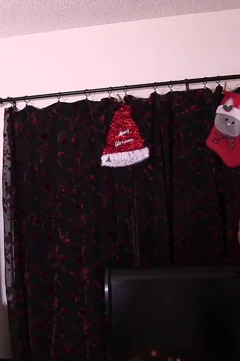 Santa's helper ties up then fucks Stacey