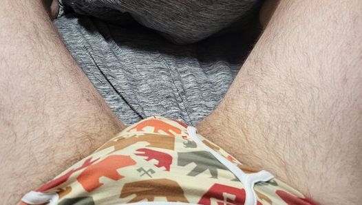 Horny Bear Trucker Jerk and Cum