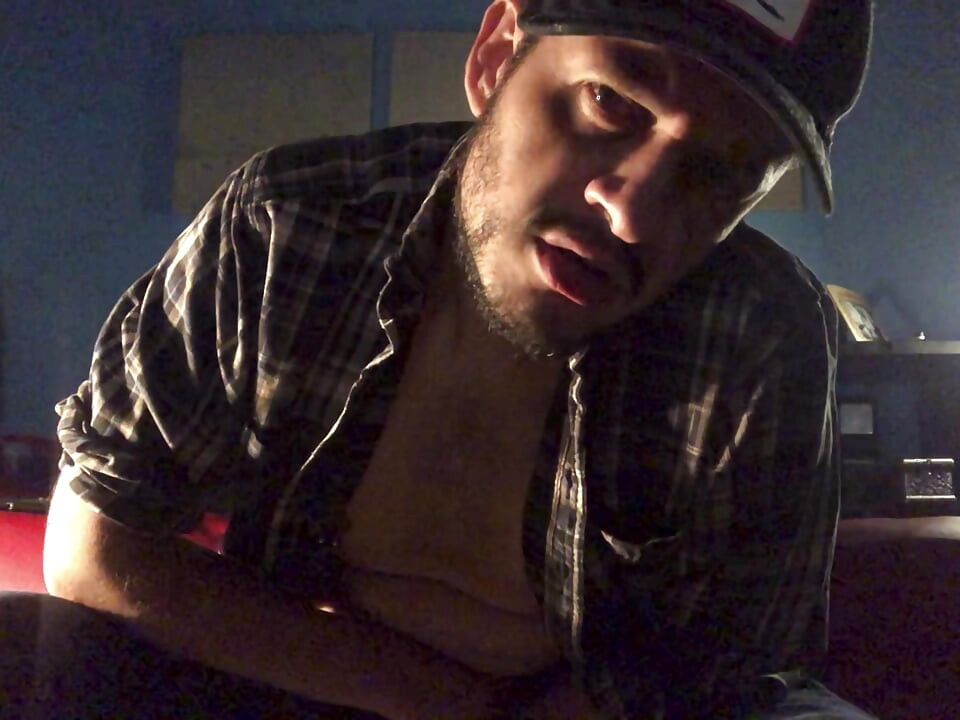 Hot latin blue collar a very verbal Mexican and his musky foreskin and loaded cum hole.