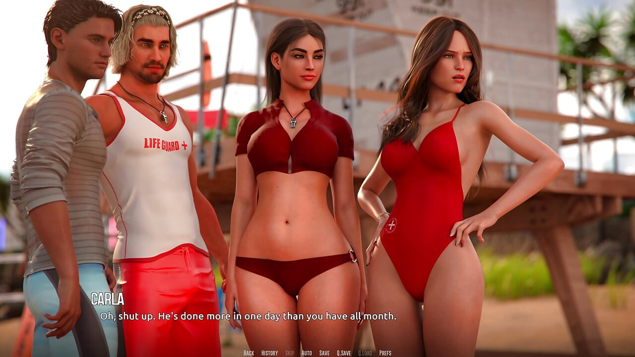 A Very Lucky Bay Lifeguard Part 1