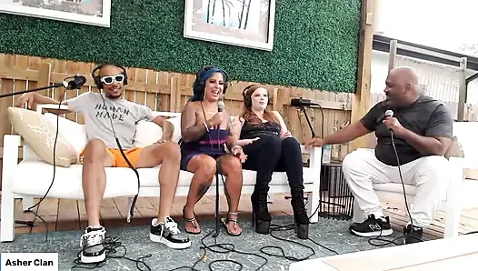 Canlı yayın yetişkin İspanyol barbie, dwayne foxx, mrflourish podcast asherclantv ile sadece sohbet ediyor