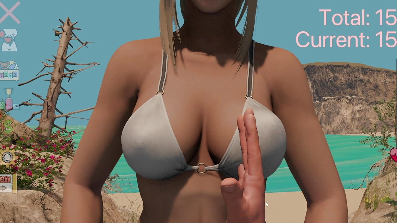 वह मुझे उसके स्तन पकड़ने देती है