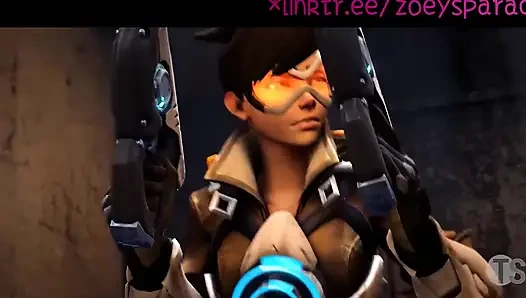 Widowmaker vs Tracer - Widow gives Tracer what she deserves