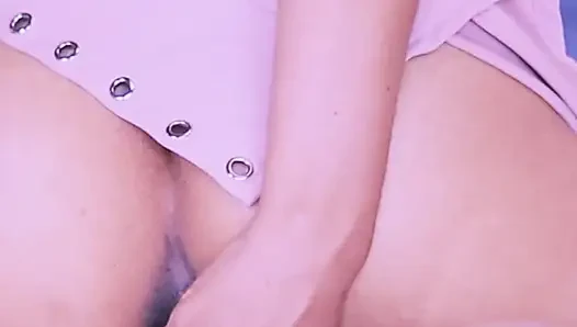 She doesn't stop going down until she feels his cock bursting inside her.