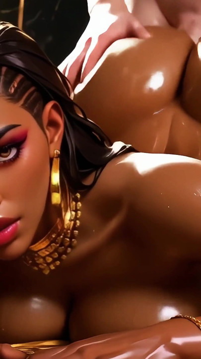 Beautiful EBONY Babes with BWC - Interracial Fantasy Edit (AI Generated) | Clip 1