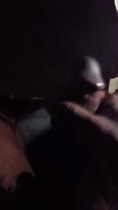 Masturbating in tent at night