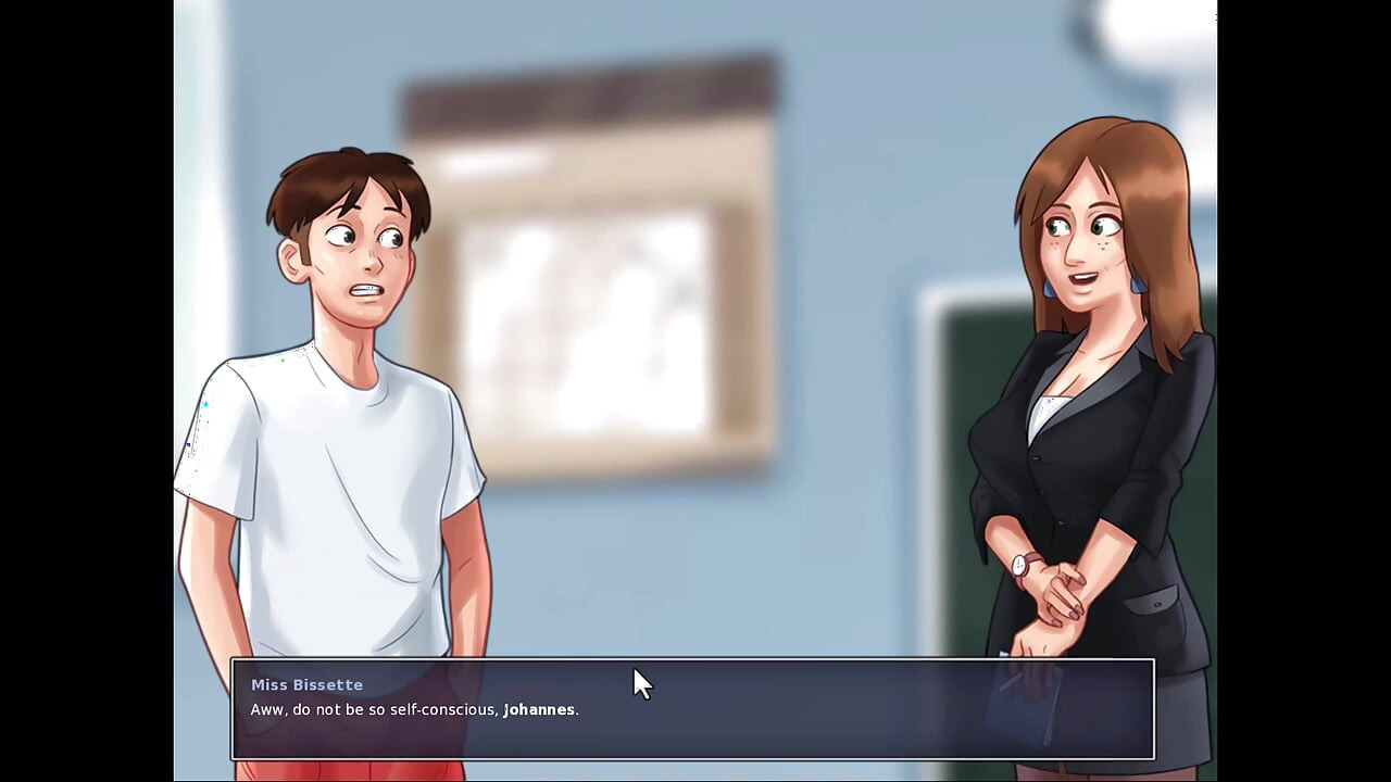 Summertime saga - ive had to pay Jenny to see her tits