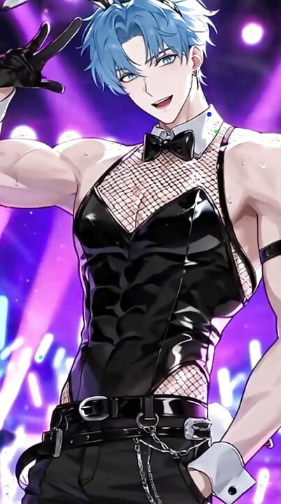 Gay Club -Strip naked! I wanna see you fully hard!