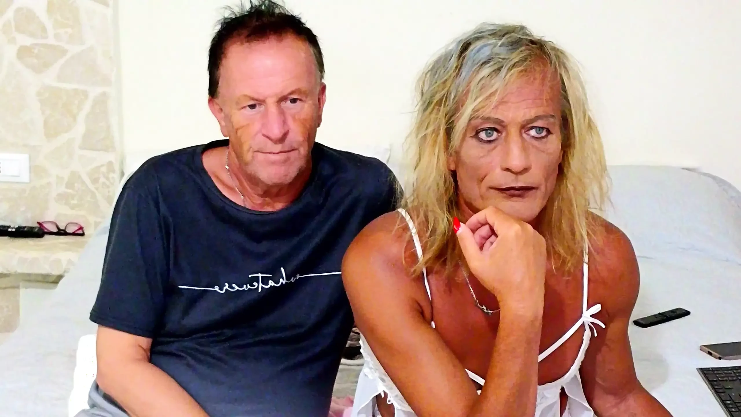 Sex Show Gigi and Dave, Webcam POV, Shemale and Man 2025-04-27 P2