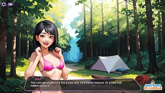 EP2: Без фап-острова геймплей - открытие Julieии в лесу