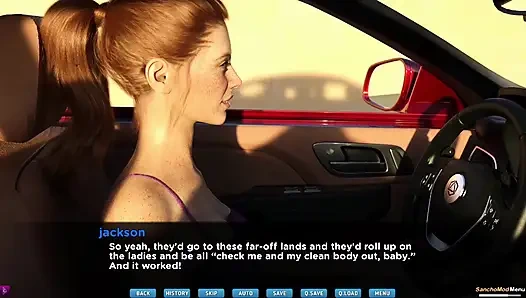 Голый свидетель No8 - Jackson и Mona ласкаются на диване