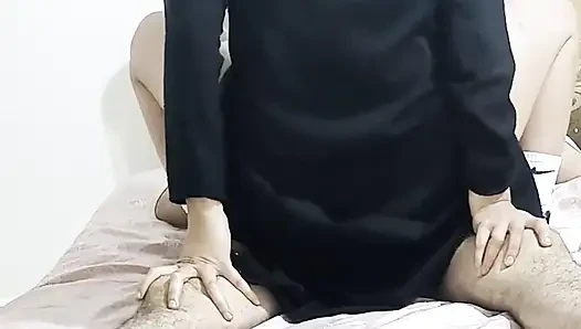 Wife Share Arabic Hijab and Women Italian