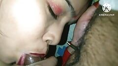 Karva chauth special: новоспечена meenarocky займалася першим сексом і отримала сперму в рот після мінету