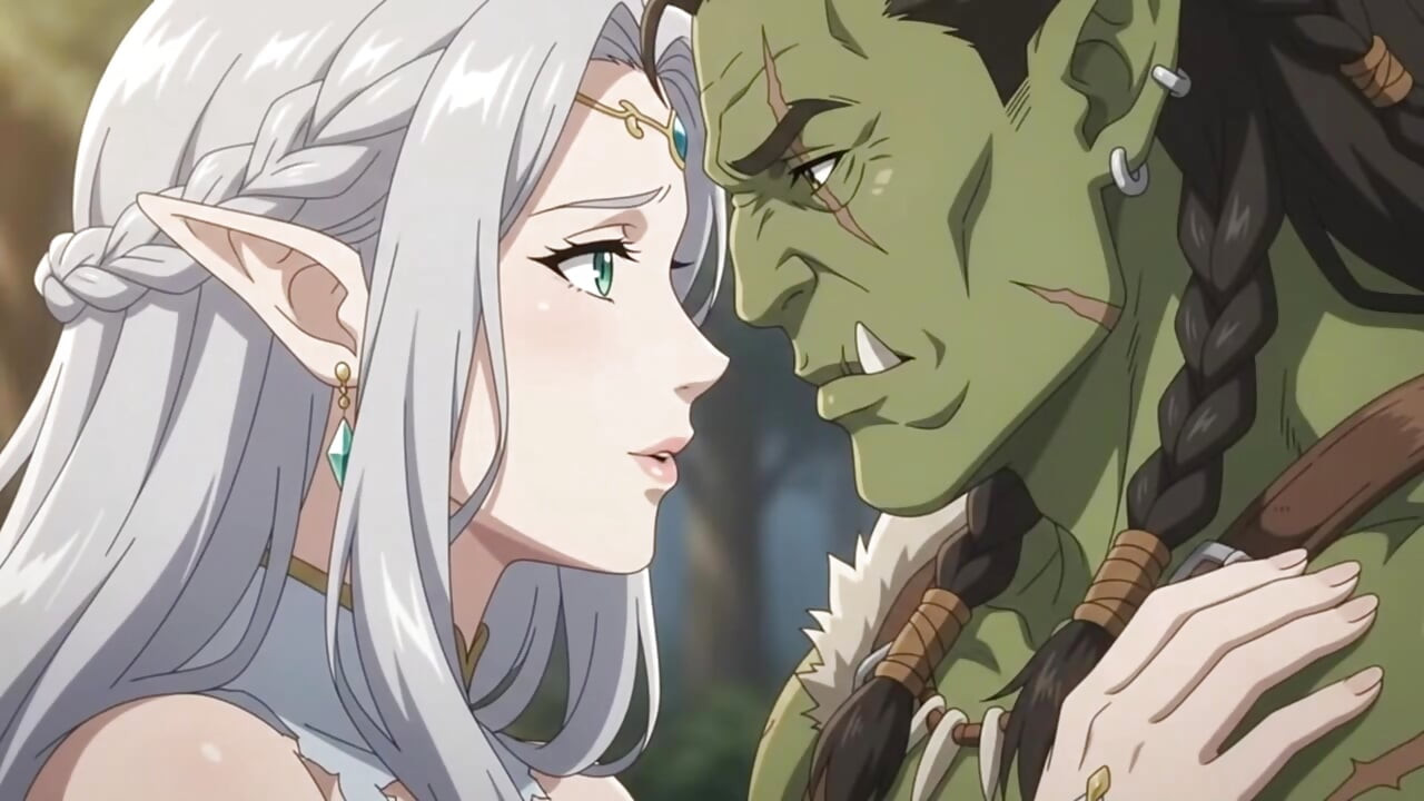 Captured by the Orc Warlord Elf Princess's Forbidden Night