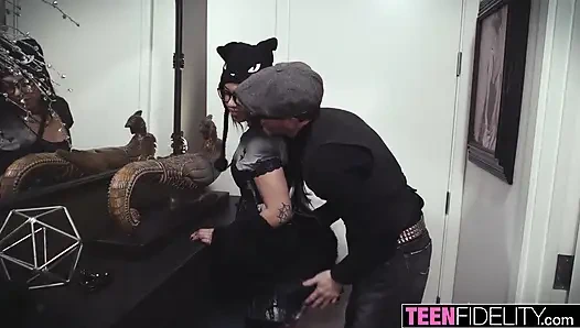 TEENFIDELITY Tight Latina Raven Reverie