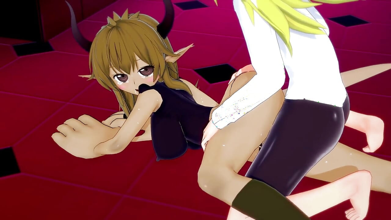 Crim with the Demon Girl From the Front Office - Interspecies Reviewers