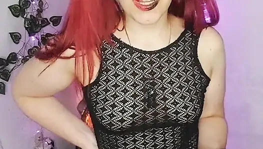 Gauchita cadısı, ötesinden yardımla kadın egemenliği ayini tamamlıyor! Sph Feminization