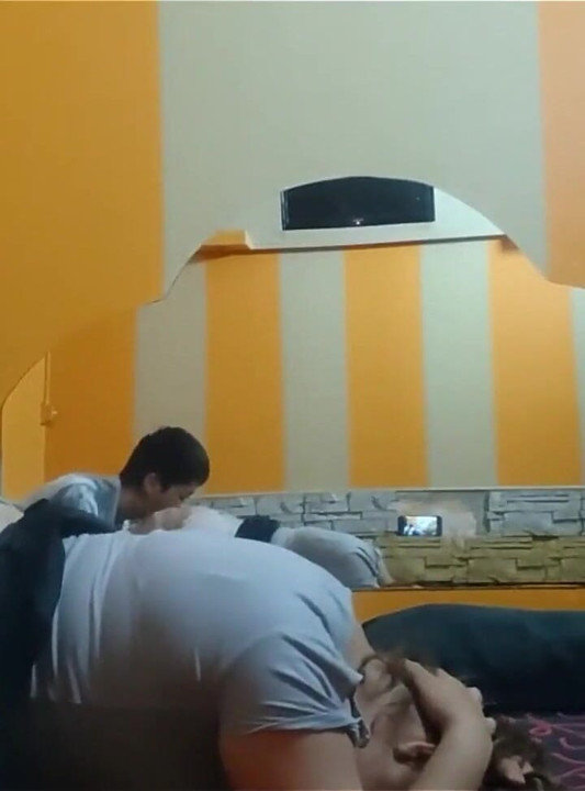 At the Motel, She Gave Me a Blowjob, We Did 69 and Doggy Style While I Filmed with My Phone