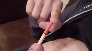 First cock sounding with pen