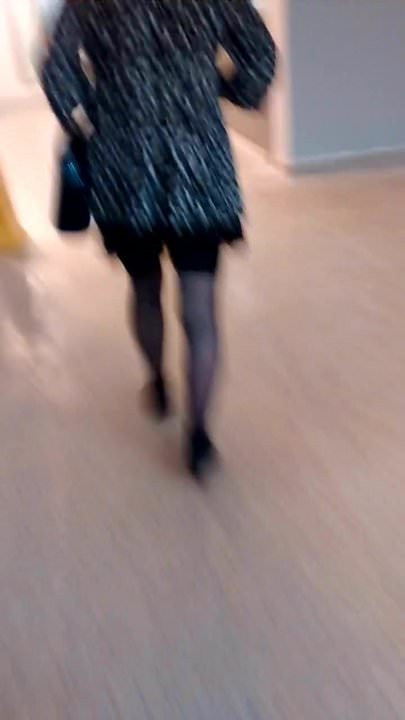 My wife's pretty legs...